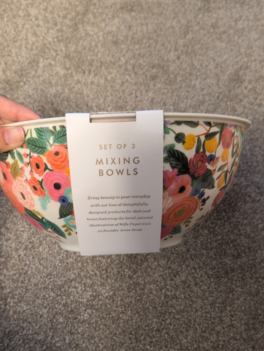 NWT Rifle Paper Co. Garden Party 3pc Set - Picture 6 of 6